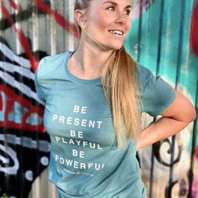 Be present teal 1
